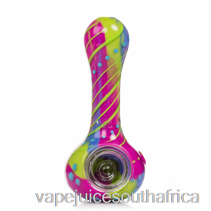 Vape Juice South Africa Eyce Oraflex Floral Silicone Spoon Cotton Candy (Blue / Green / Purple)
